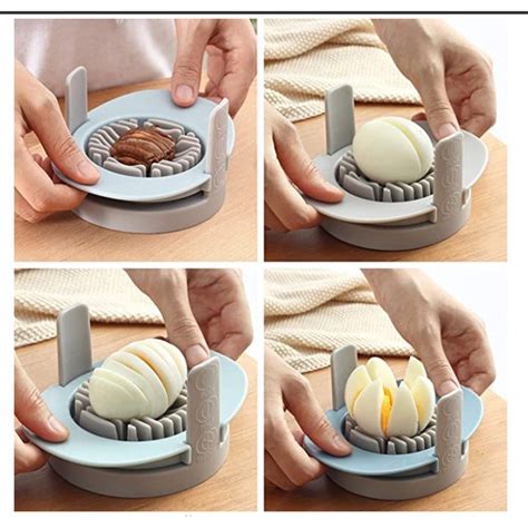 Best 3 In 1 Multi Function Egg Cutter Fruit Slicers With Stainless