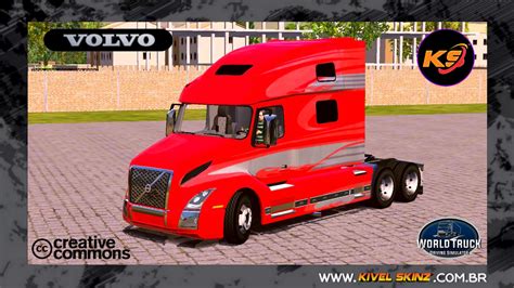 Volvo Vnl Vermelho Estilizado