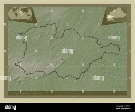 Hauts Bassins Region Of Burkina Faso Elevation Map Colored In Wiki