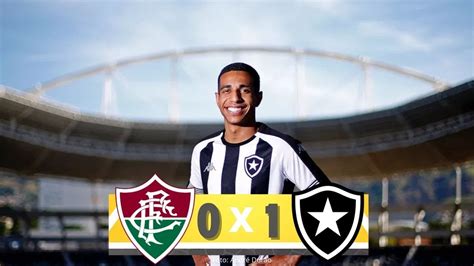 FLUMINENSE 0 X 1 BOTAFOGO NARRAÇÃO LUIZ PENIDO CARIOCA YouTube