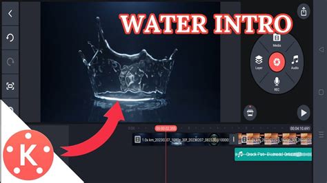 How To Make Water Bubble Intro For YouTube In Kinemaster YouTube