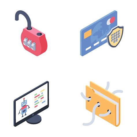 Premium Vector Internet Security Icons