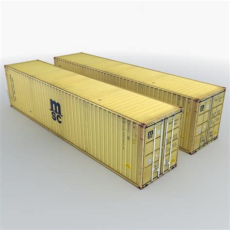 Max Maersk Shipping Cargo Container