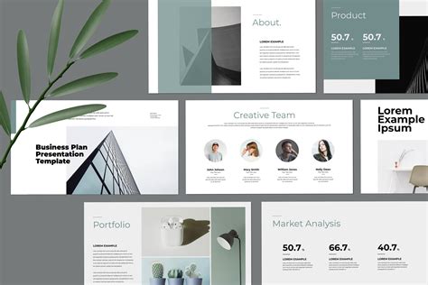 Minimalist Presentation Template | Presentation Templates ~ Creative Market