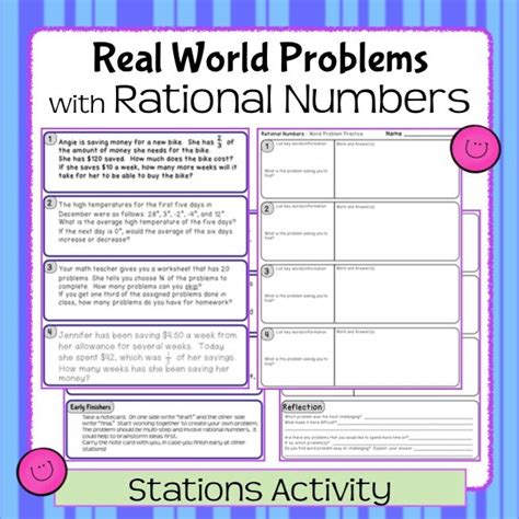 Rational Number Word Problems