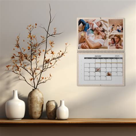 Calendrier Photo Mural Double Page Magnolias