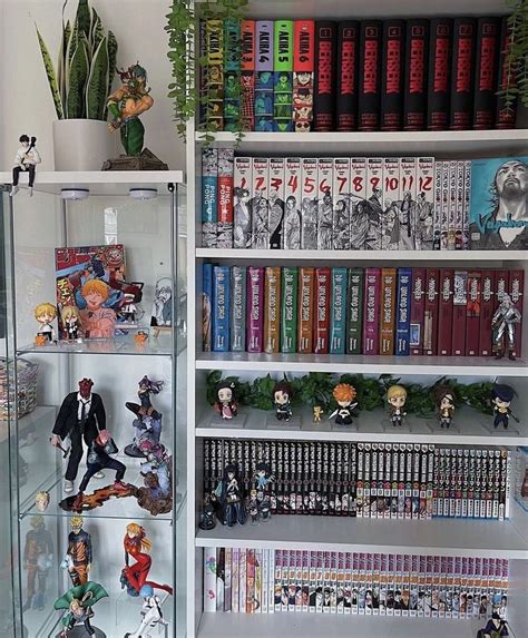 Manga Shelf And Figures Cute Room Ideas Otaku Room Nerd Room