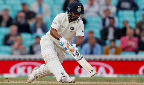 India Vs England 2018 5th Test At Oval Rishabh Pant Holes Out Against Adil Rashid After Record