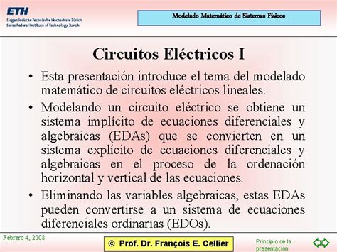 Modelado Matemtico De Sistemas Fsicos Circuitos Elctricos I