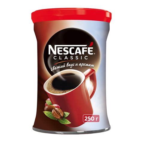 Растворимый кофе Nescafe Classic - «Акция с Красной Жестяной банкой для ...