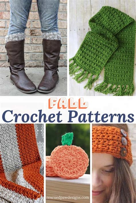 10 Free Fall Crochet Patterns Easy Crochet Patterns