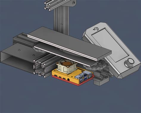 Free Stl File Ender 3 V2 Raspberry Pi 4 B Enclosure・3d Printing Design To Download・cults