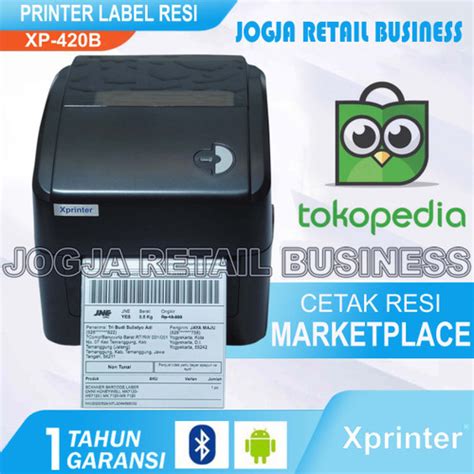 Jual Printer Label Thermal Usb Bluetooth Xprinter Xp B Xp B