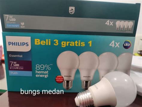 Jual Lampu Philips Essential Pack Original Murah Harga Diskon Mei