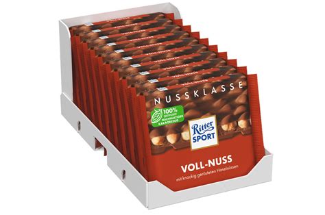 Ritter Sport Voll Nuss Schokolade G Nstig Kaufen Best In Food