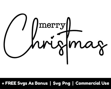 Merry Christmas Svg Png Files Holiday Svg Christmas Shirts Svg Sign