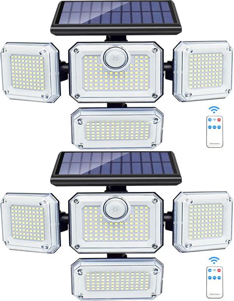 Luces Solares Para Exteriores Con Sensor De Movimiento Led Luces