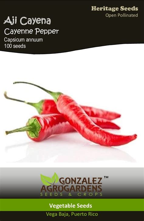 Cayenne Long Slim Pepper Seeds