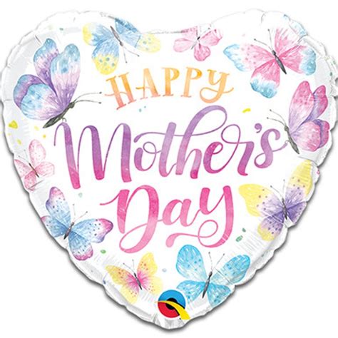 Mothers Day Watercolour Butterfly Balloon Buy Online Or Call 01282 421086