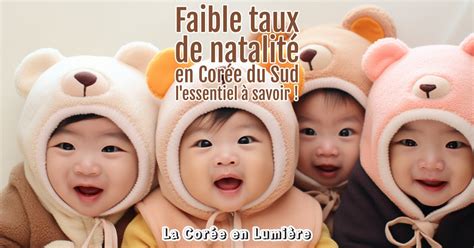 Faible taux de natalité en Corée du Sud enfants détestés La Corée