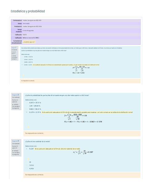 Estadística y Probabilidad Autocalificable S5 Estadística y