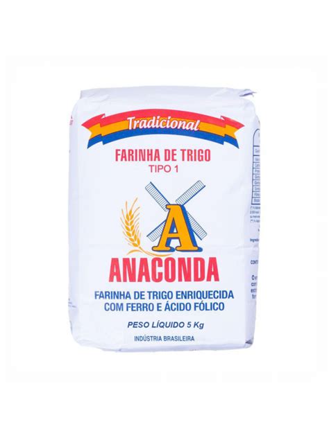 Farinha De Trigo Anaconda 5kg