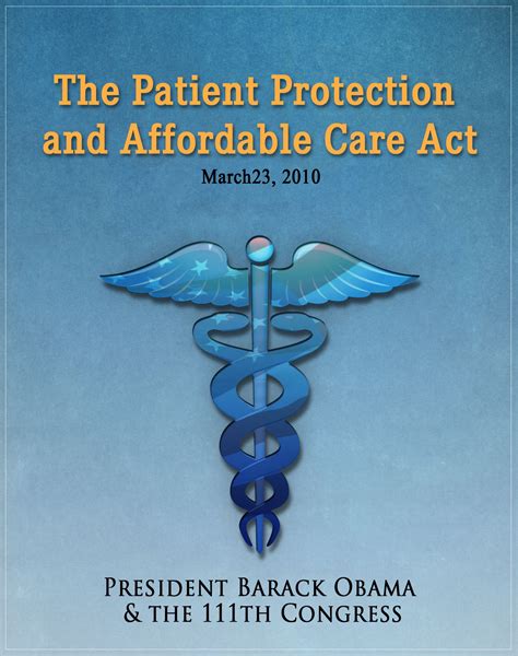 The Patient Protection And Affordable Care Act By Barack Obama 111th