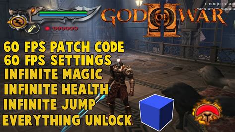 God Of War 2 60 Fps Patch Code 60 Fps Settings Everything Unlock