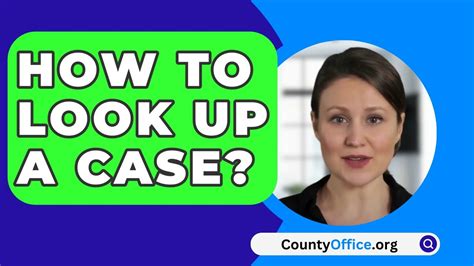 How To Look Up A Case CountyOffice Org YouTube