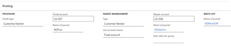 Rebate Management Overview D365Tour