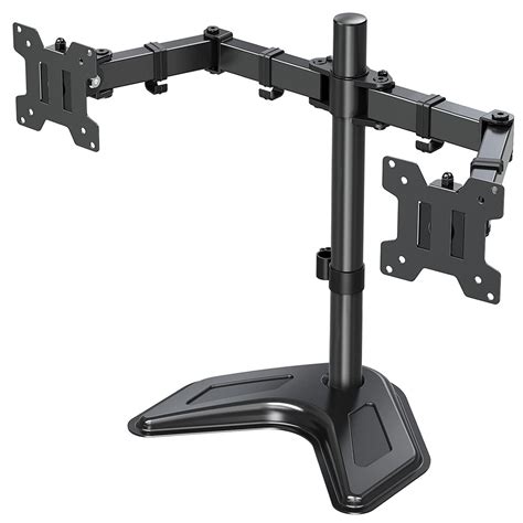 MOUNTUP Dual Monitor Desk Stand for 13''- 27’’ Monitors MU1004