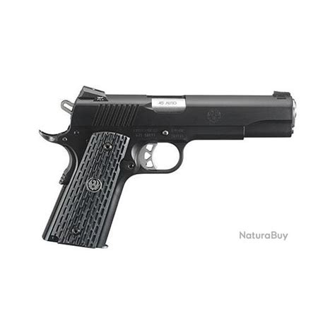 Pistolet Ruger Sr Cal Acp Noir Avec Plaquettes Micarta