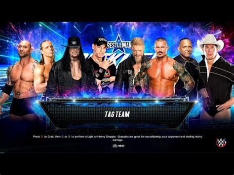 Batista Shawn Michaels The Undertaker John Cena Vs Edge Randy Orton