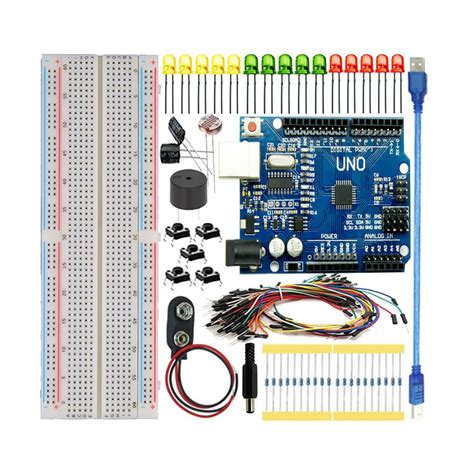 Kit Uno R3 Iniciante 90pcs Protoboard Para Arduino Shopee Brasil