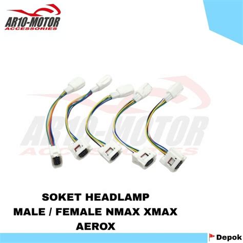 Jual Soket Lampu New Nmax New Aerox Xmax Soket