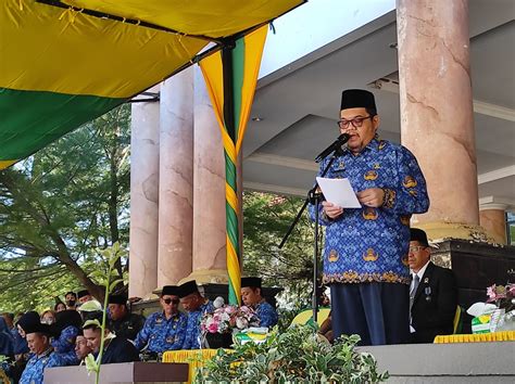 Pj Bupati Richard Arnaldo Pimpin Upacara Hut Provinsi Sulteng Ke