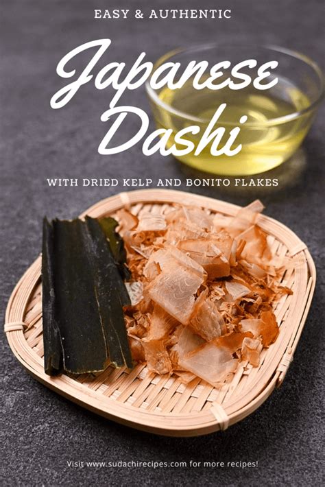 Simple Japanese Awase Dashi Stock with kelp and bonito flakes - Sudachi Recipes