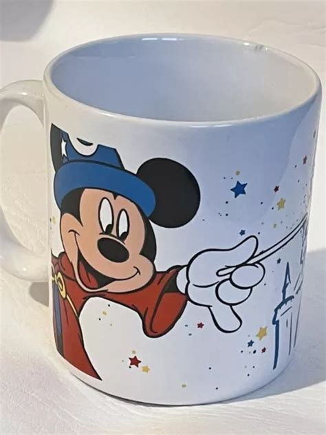 DISNEYLAND PARIS VINTAGE Fantasia Mug Tams Collectible Disneyana Mickey