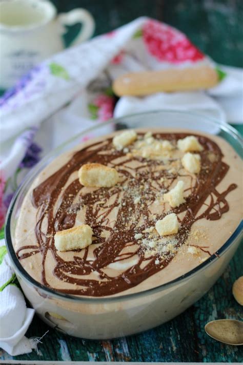 Tiramisù alla nutella con savoiardi Cibo Che Passione