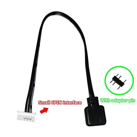 Small Pin To V Argb Pin Fan Controller Adapter Cable For Ebay