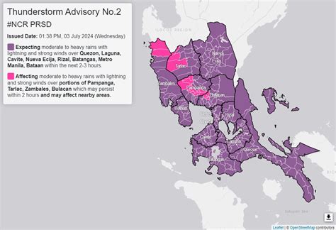 Heavy Rains Expected Over Metro Manila 7 Luzon Provinces Gma News Online