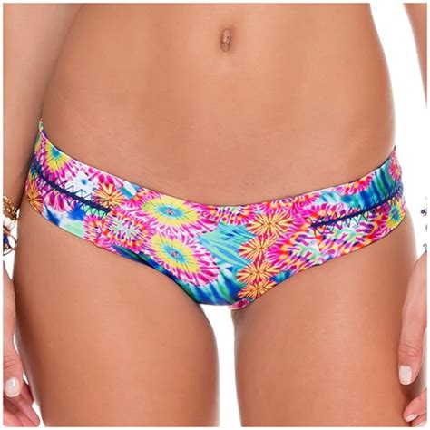 Luli Fama Beautiful Mess Reversible Bikini Bottoms Women S Evo