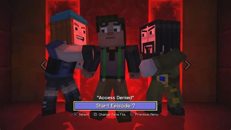 Minecraft Story Mode Season 1 Episode 6 Final Ps5 4k Hdr Youtube