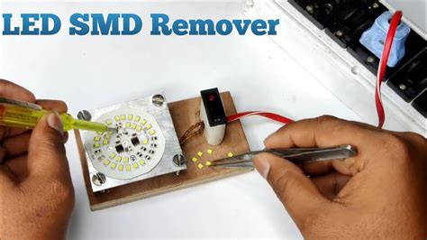 How To Make Led Smd Remover Smd Changer Ptc Heating Soldering Iron