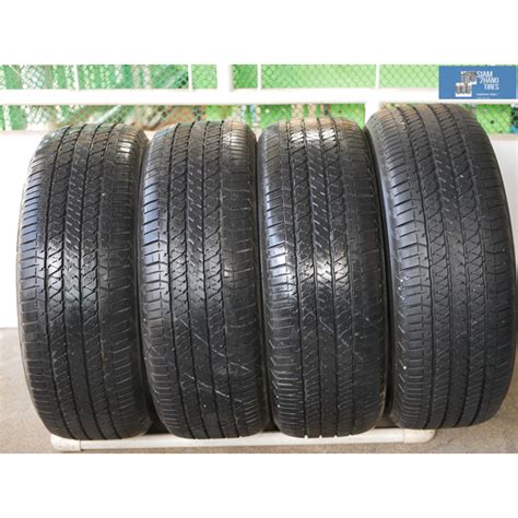 ยางมือสอง 255 60 r18 BRIDGESTONE ปี2018 ราคาต่อเส้น | Shopee Thailand