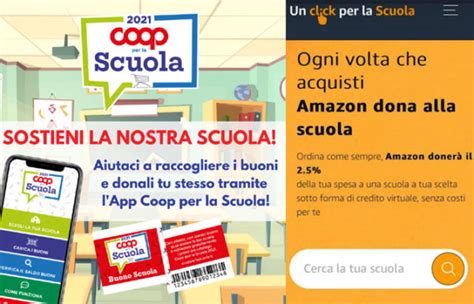 Coop Per La Scuola E Amazon Un Click Per La Scuola Comitato Genitori