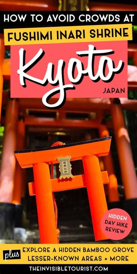 How to Avoid Crowds at Fushimi Inari Shrine, Kyoto [Daytime Hike]