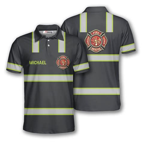 Firefighter Polo Shirts Custom Firefighter Shirts Primesty