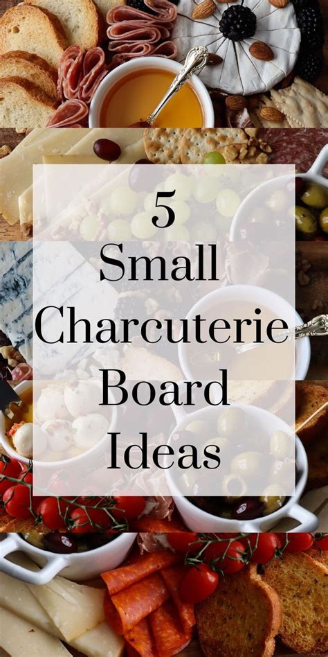 5 Small Charcuterie Board Ideas | Recipe | Charcuterie appetizers, Charcuterie inspiration ...