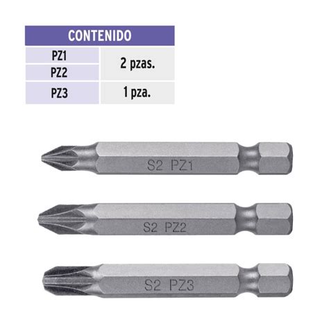 Punta Para Desarmador Pozidriv Truper Pz Construrama Blanquita